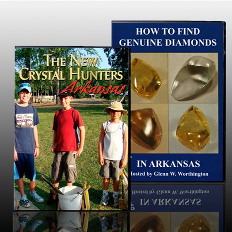 DVD set Find your own Diamonds in Arkansas