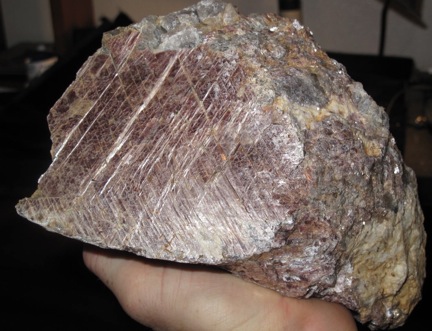 Lepidolite to 15 cm