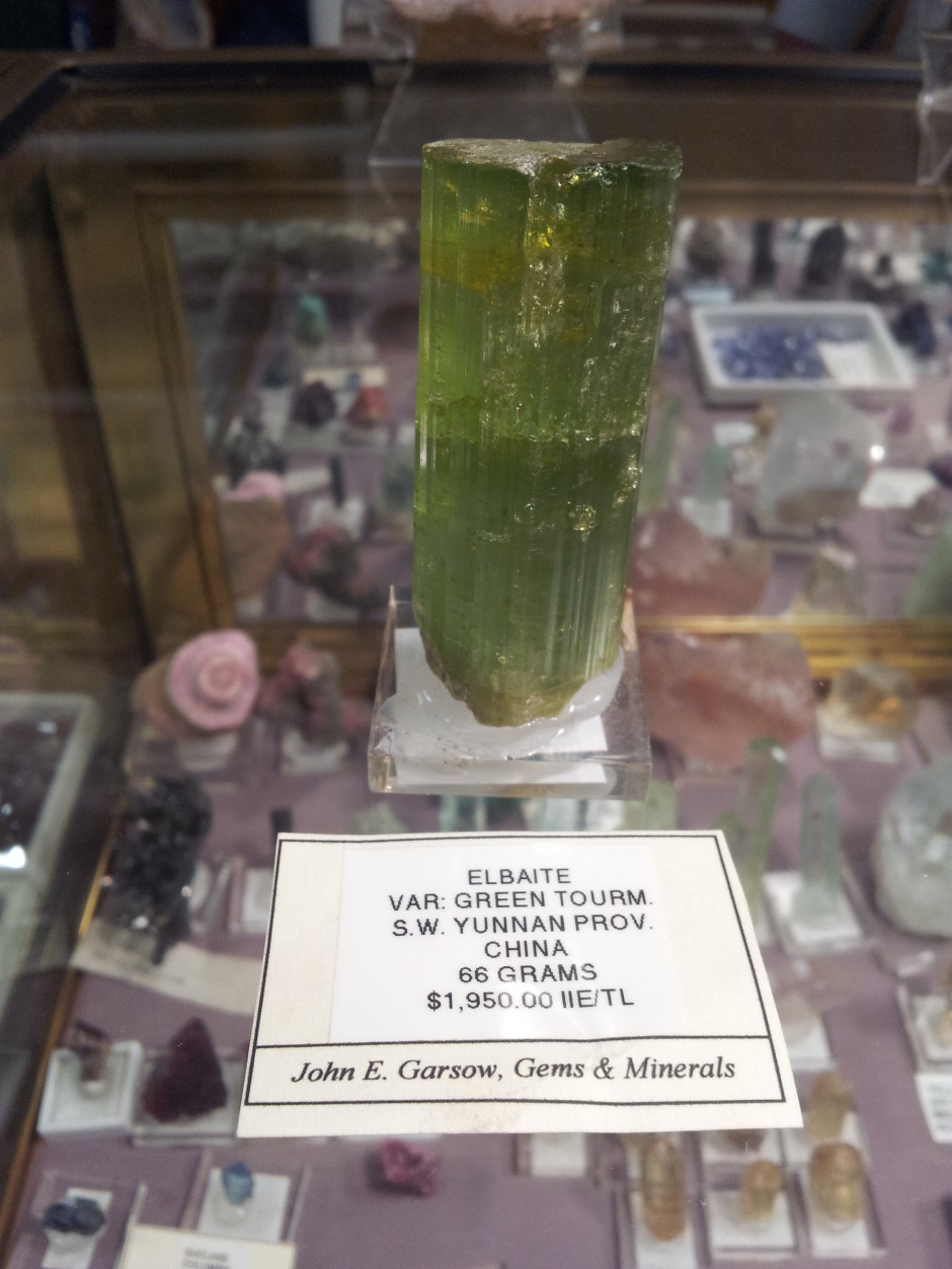 Gem Green Tourmaline from China