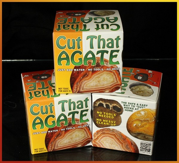 Cut That Agate Retail Packaging