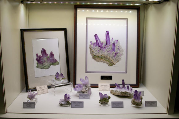 Amethyst Clusters from Mexico from the Artist Frederick Wilda, 2012