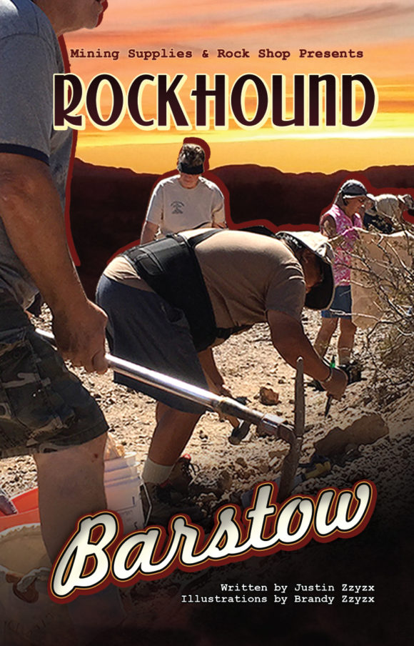 You should own a copy of this field guide and go Rockhound Barstow California!