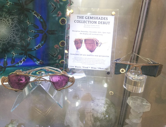 Two pair of GemShade Custom Gemstone Sunglasses