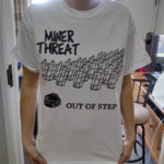 Minor Threat Parody - Miner Threat Out of Step T Shirt, Crystals