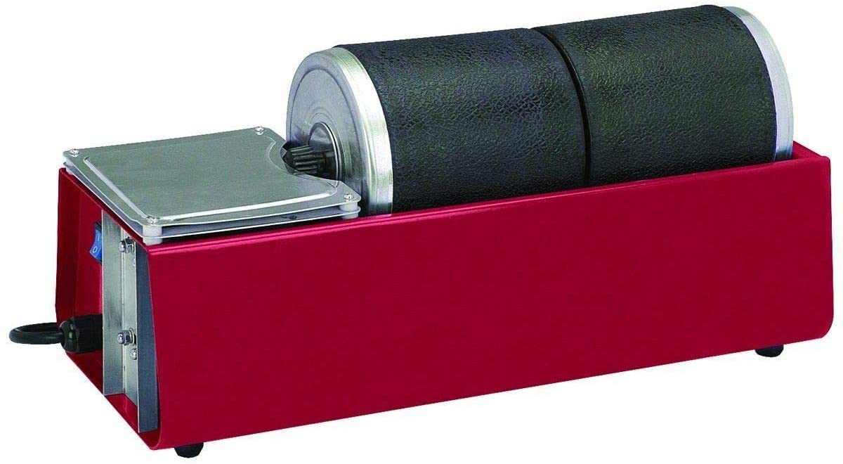 6 Pound Dual Barrel Rotary Rock Tumbler