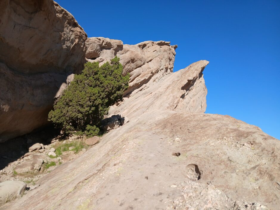Dramatic Uplift of Vasquez Rocks from inside a fold